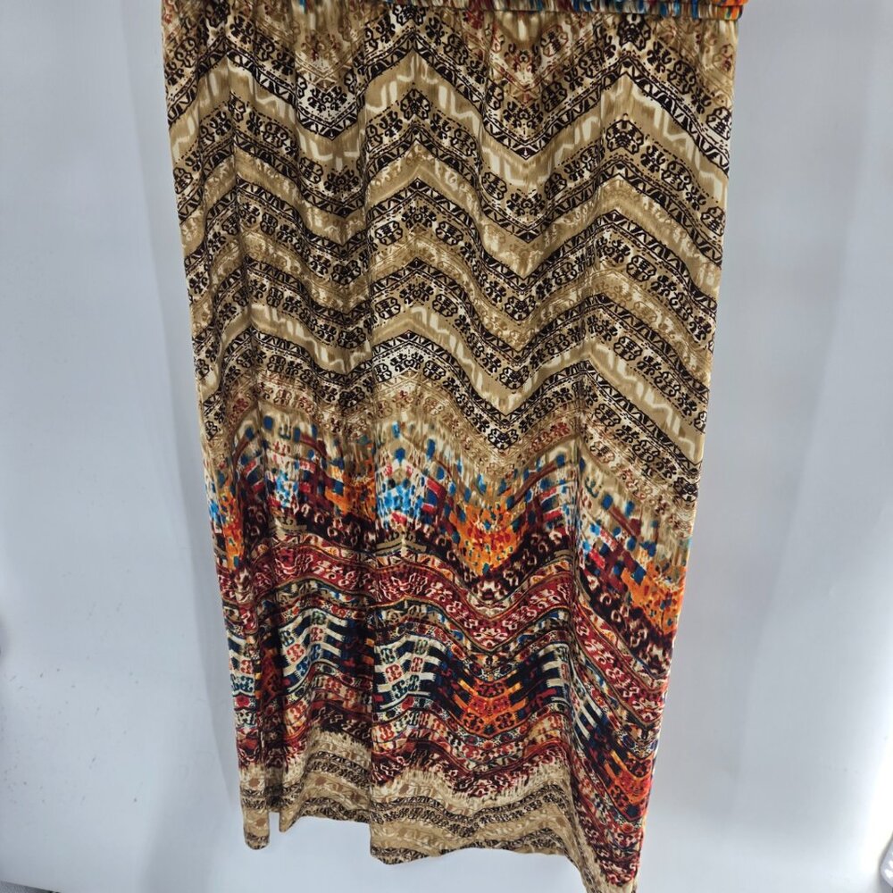 Emma & Michele Bohemian Sleeveless Maxi Dress 2x - Picture 2 of 10